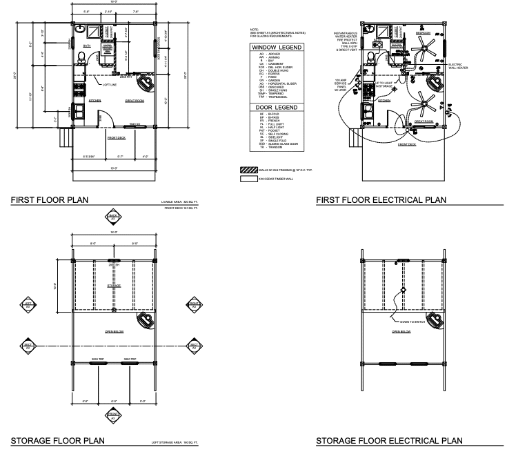 log house floor plan