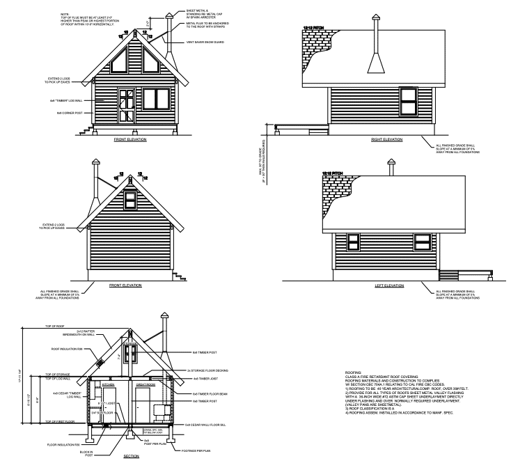 log home floor plans