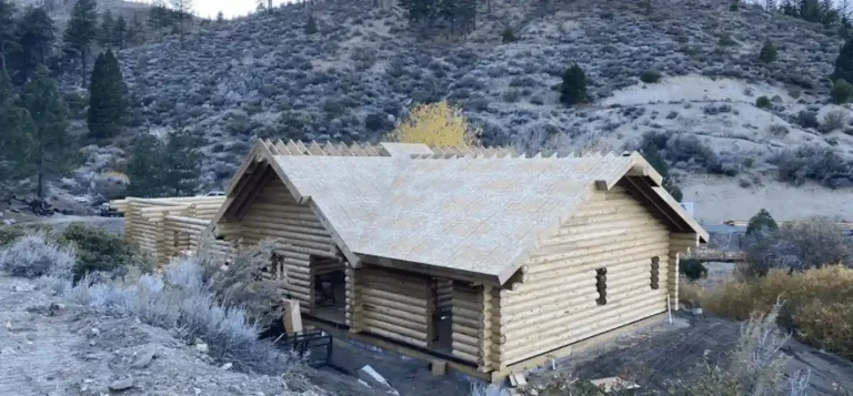 Log home restoration