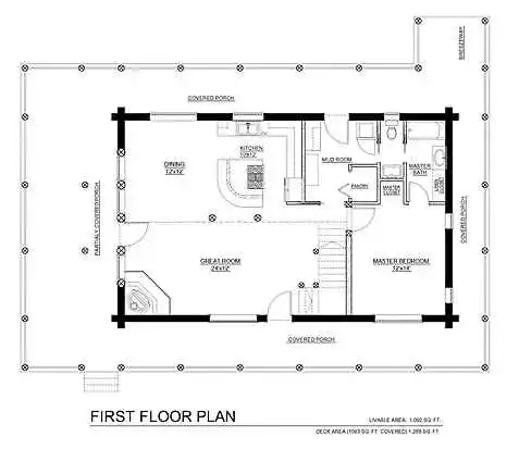 Oregon Log Cabin Plans