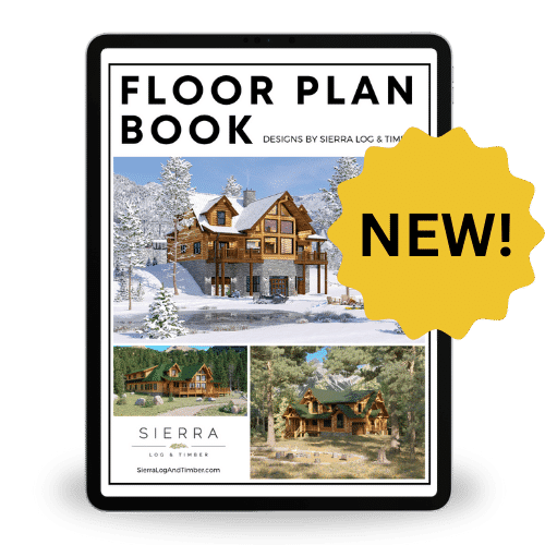 sierra log floor plan book