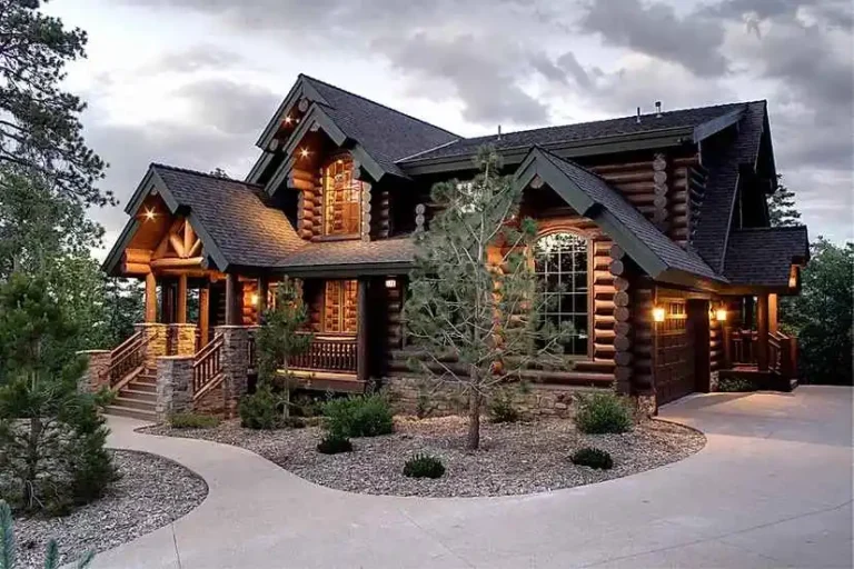 Washington Log Cabin Floor Plan