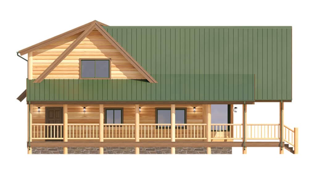 structure log floor plan