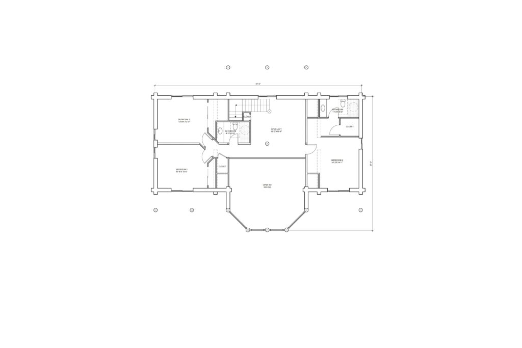 log home blueprint design