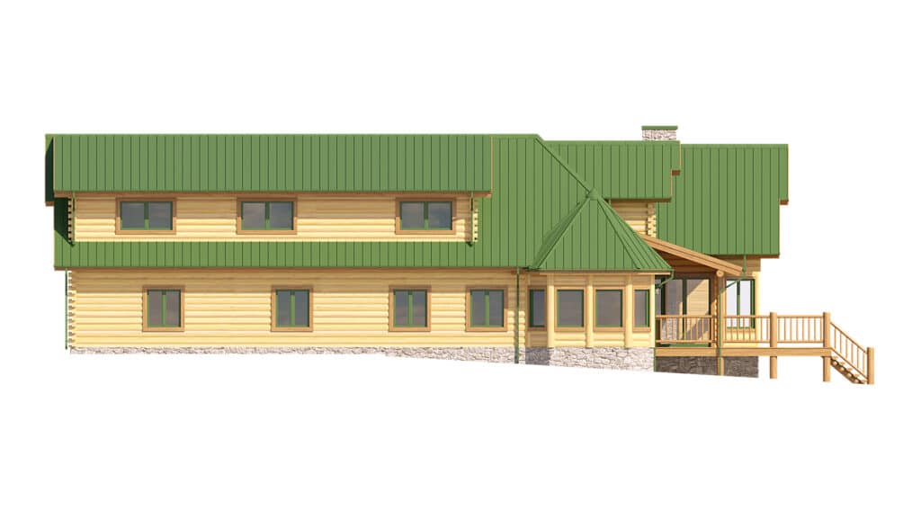 log home floor plan