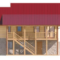 structure log floor plan