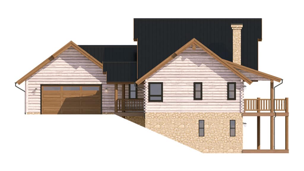 structure log floor plan