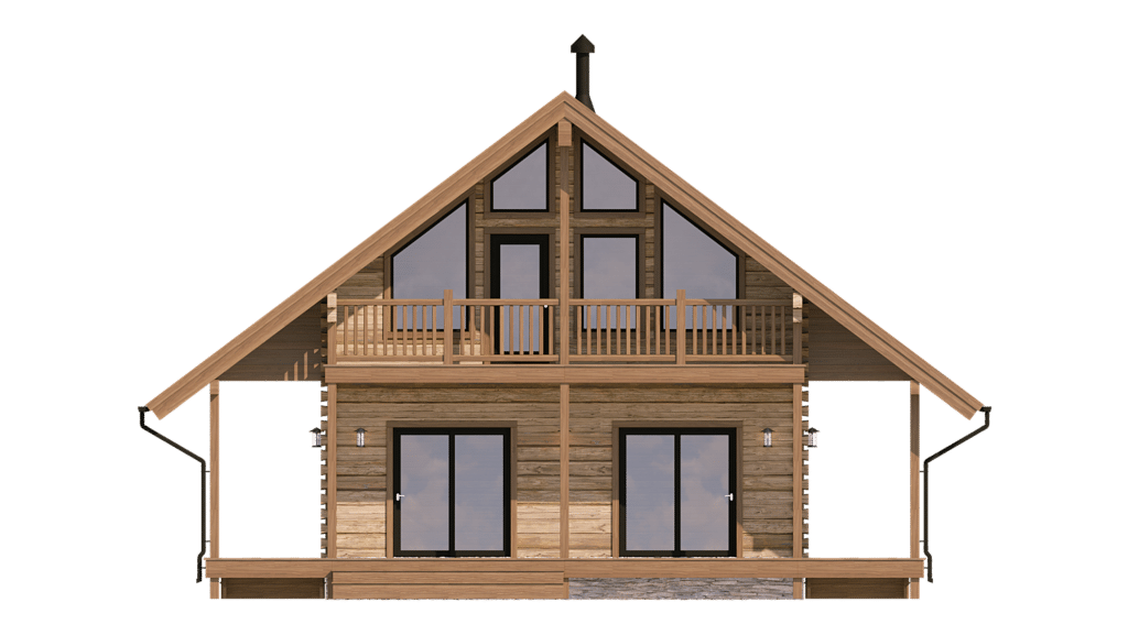 log home floor plan