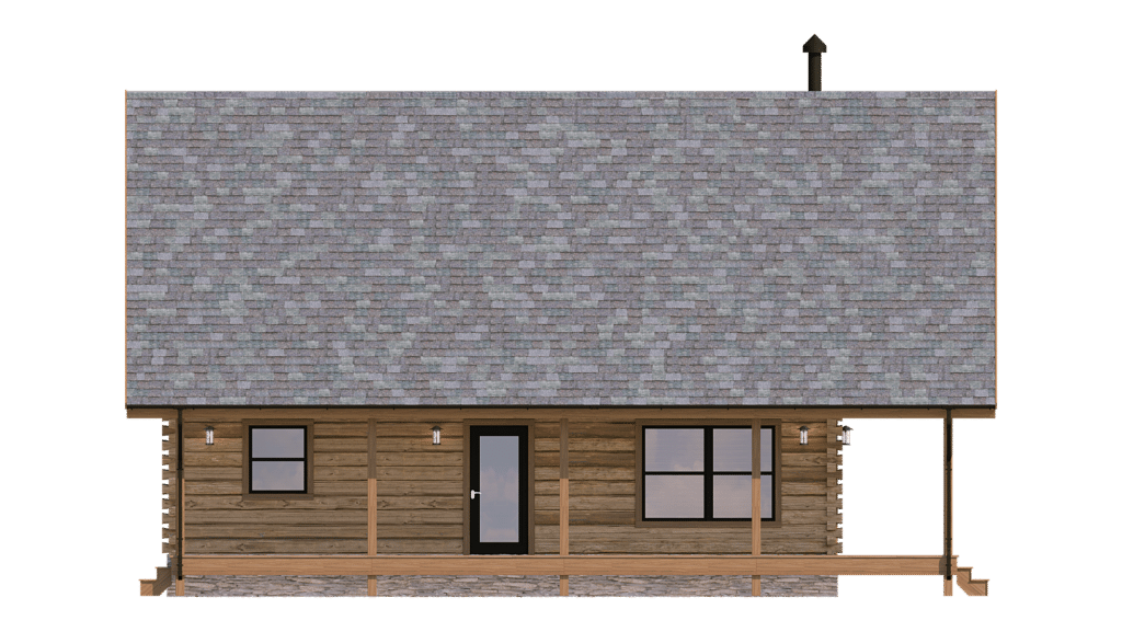 log home floor plan