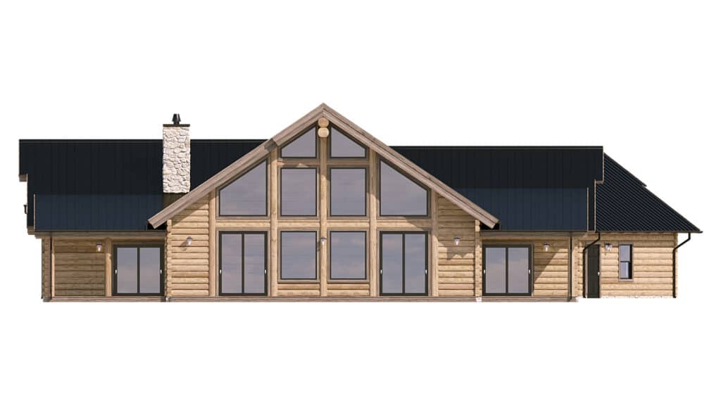 log home floor plan