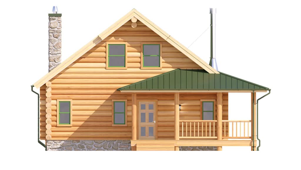 structure log floor plan