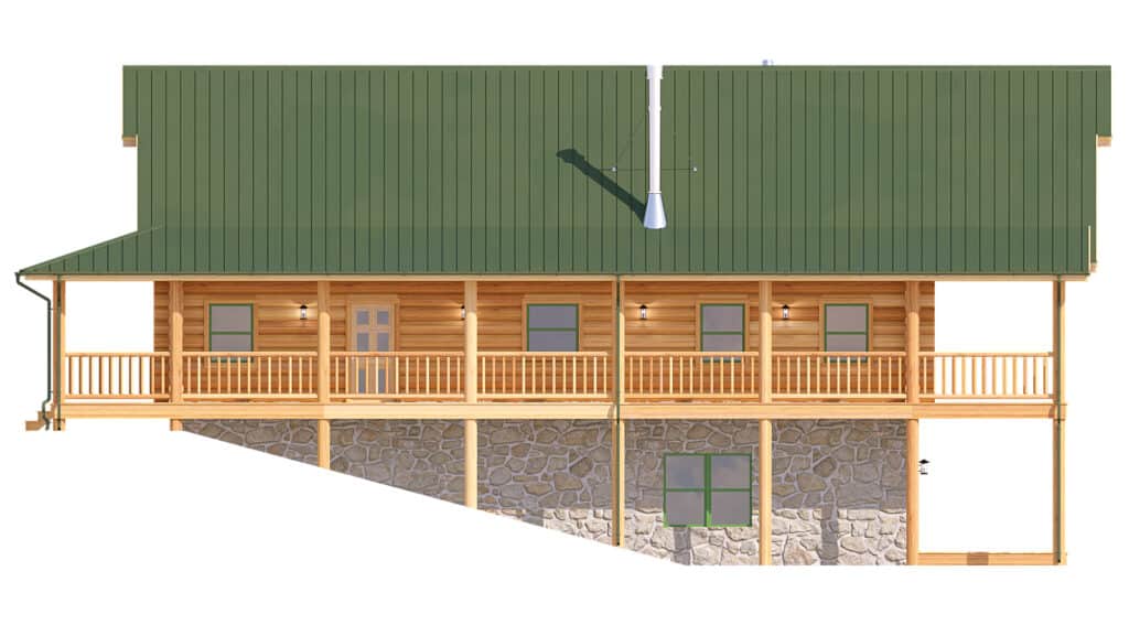 structure log floor plan