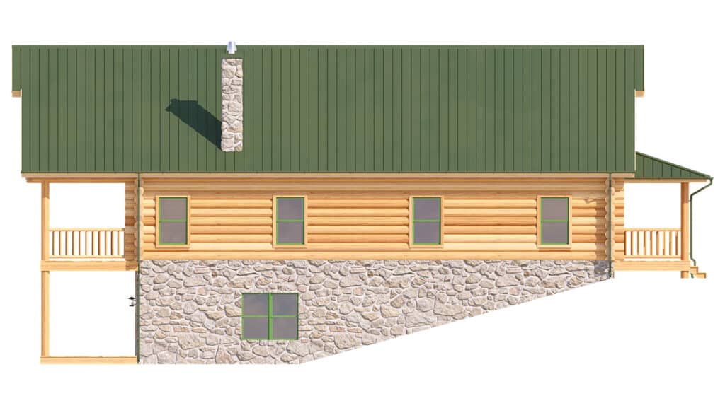 structure log floor plan