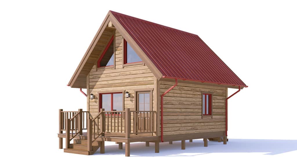 structure log floor plan