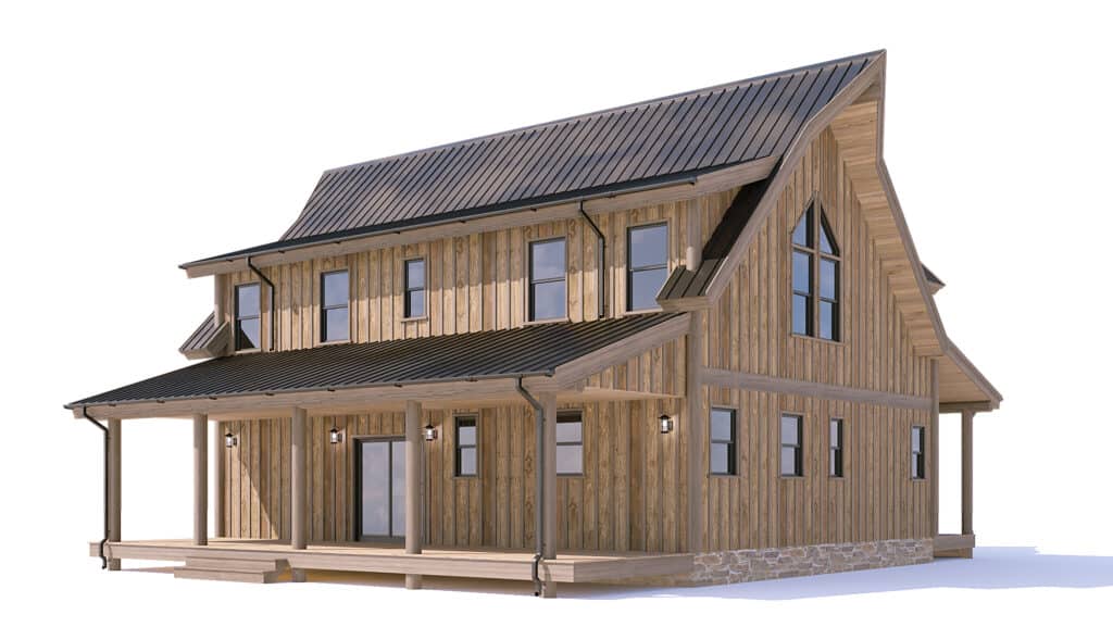 log home floor plan