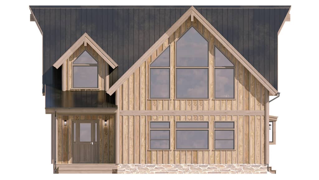 log home floor plan