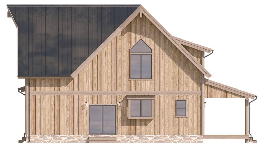 log home floor plan