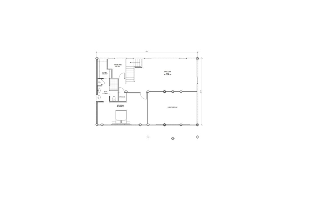 log home floor plan