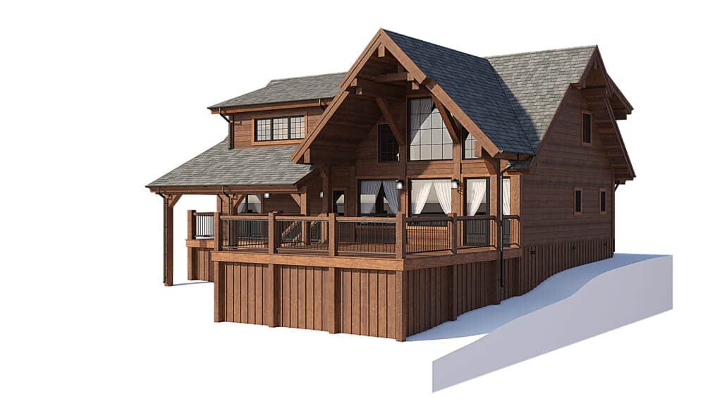 log home design