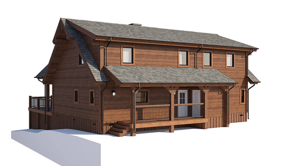 structure log floor plan