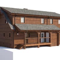 log home design