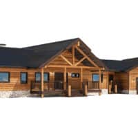 Log home design