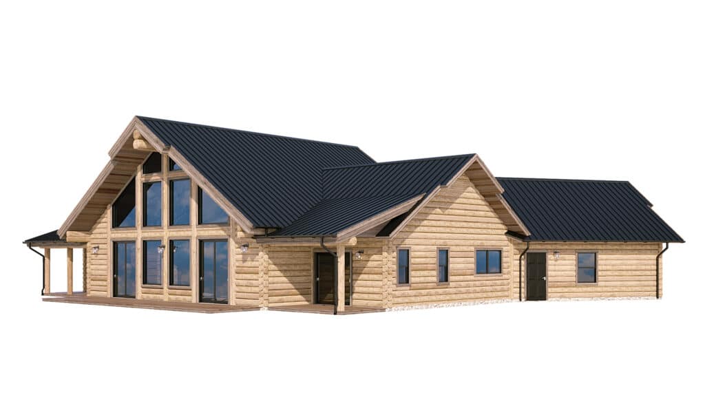 log home floor plan