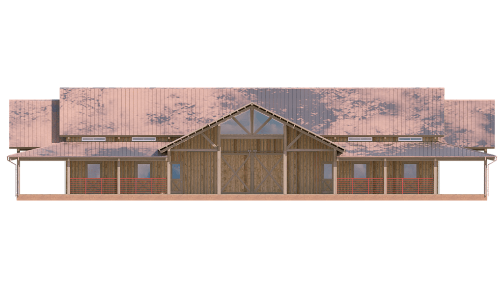 Log Home floor plan