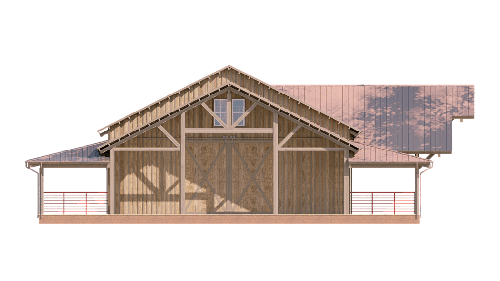 Log Home floor plan