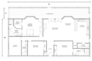 2240 sf 32x70
