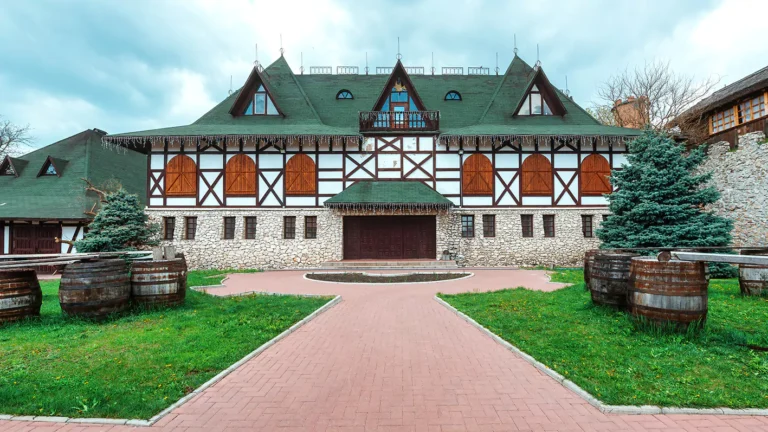 large ranch house