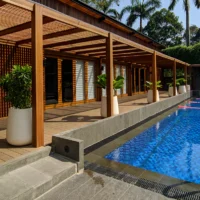 Timber Frame Pool House