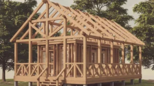 Timber Frame Farmhouse Plans