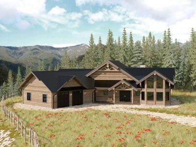 Luxury Log Home at hill station