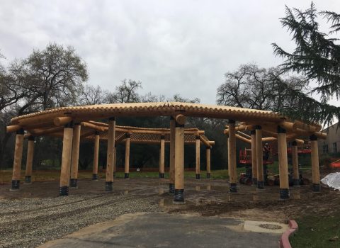 Circular Shade structure