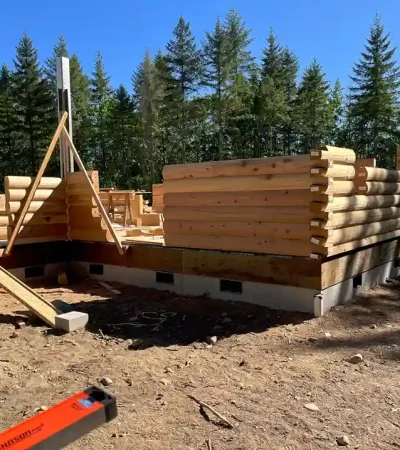 Log home manufacturing Log home manufacturing