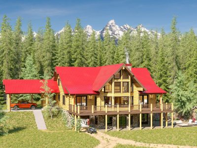 Cressman floor plan custom home